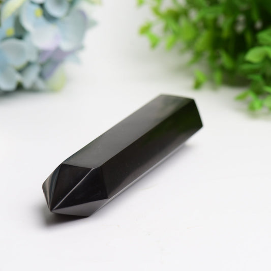 6.0"-8.0" Black Tourmaline Crystal Tower Bulk Wholesale Wholesale Crystals