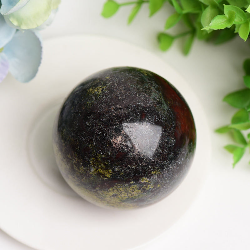 1.8"-2.0" Dragon Blood Stone Crystal Sphere Bulk Wholesale Wholesale Crystals
