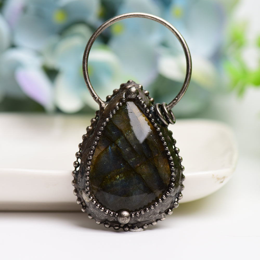 Labradorite Pendant for Jewelry DIY Bulk Wholesale Wholesale Crystals
