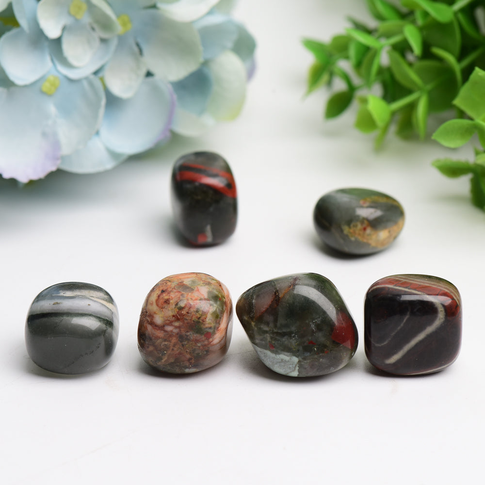 Blood Stone Crystal Tumbles Bulk Wholesale Wholesale Crystals