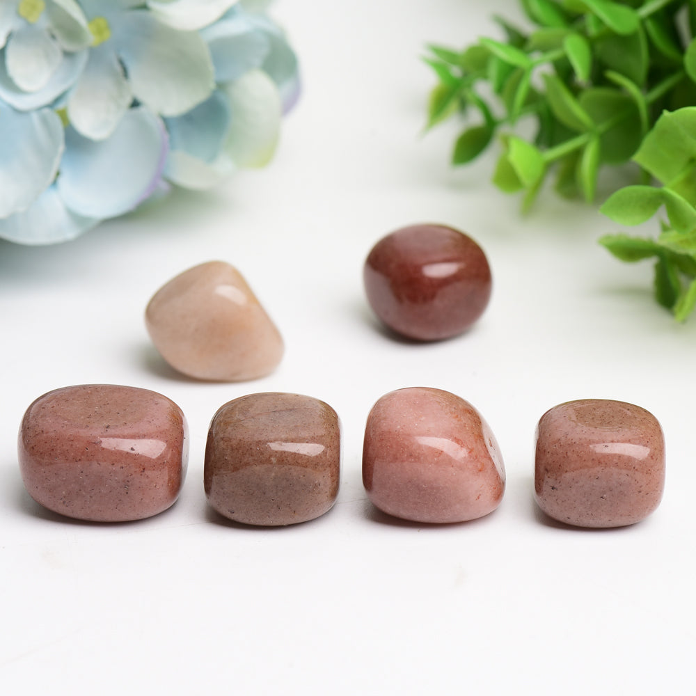 Red Aventurine Crystal Tumble Bulk Wholeslae Wholesale Crystals