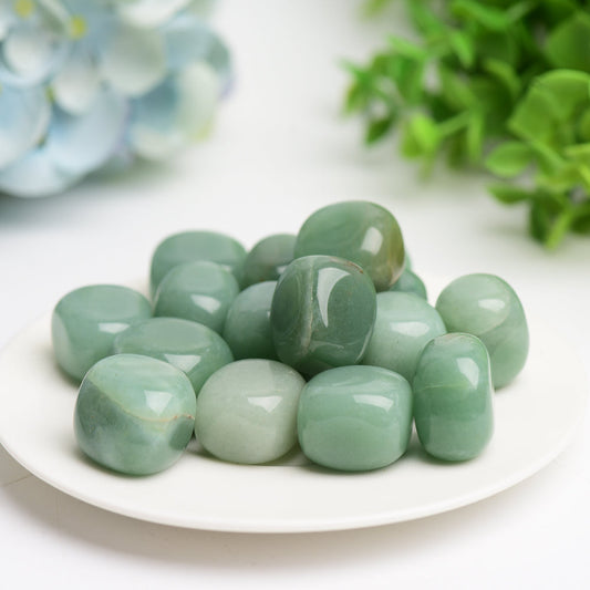 Green Aventurine Crystal Tumble Bulk Wholesale Wholesale Crystals