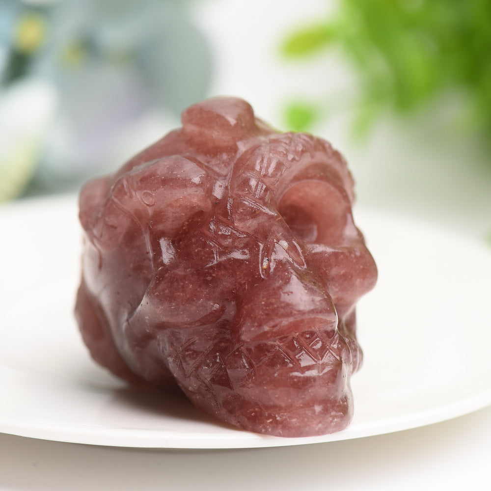 2.2" Mixed Crystal Skull Carving Bulk Wholesale Wholesale Crystals