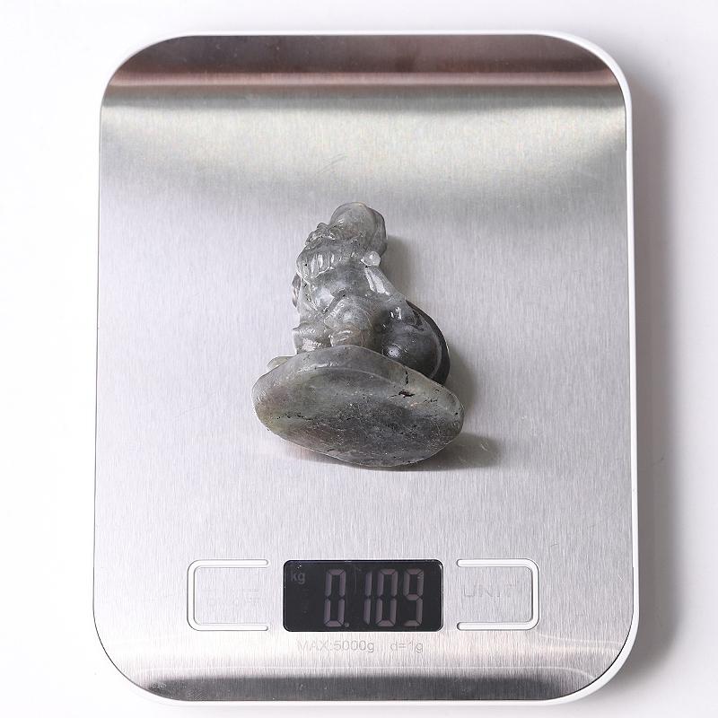 2.2" Labradorite Santa Claus Crystal Carvings Wholesale Crystals