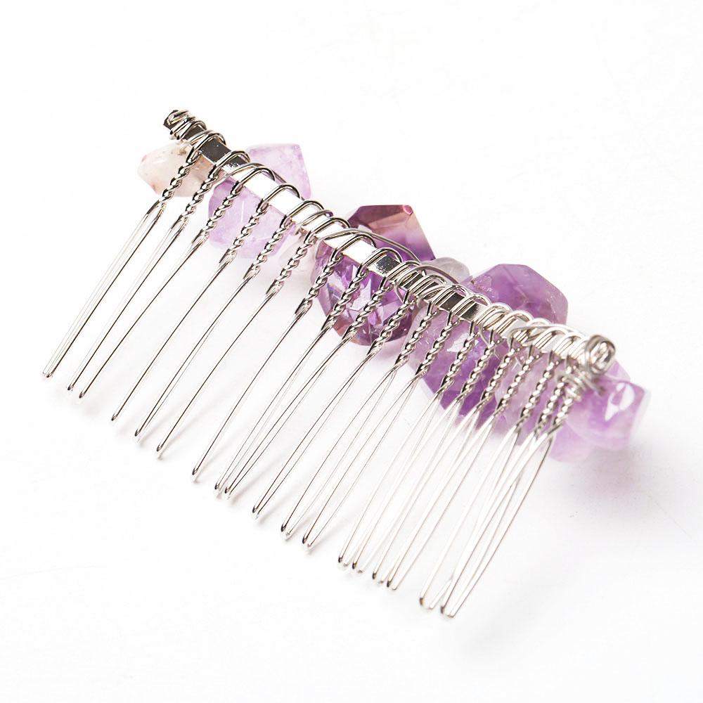 Amethyst Crystal Crown Comb Wholesale Crystals