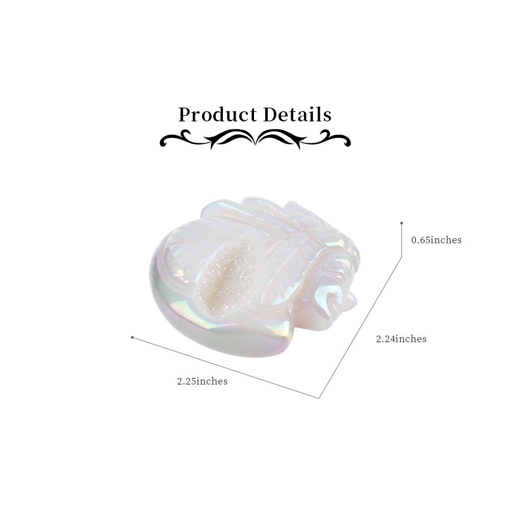 Aura Druzy Agate Indians Carvings Wholesale Crystals