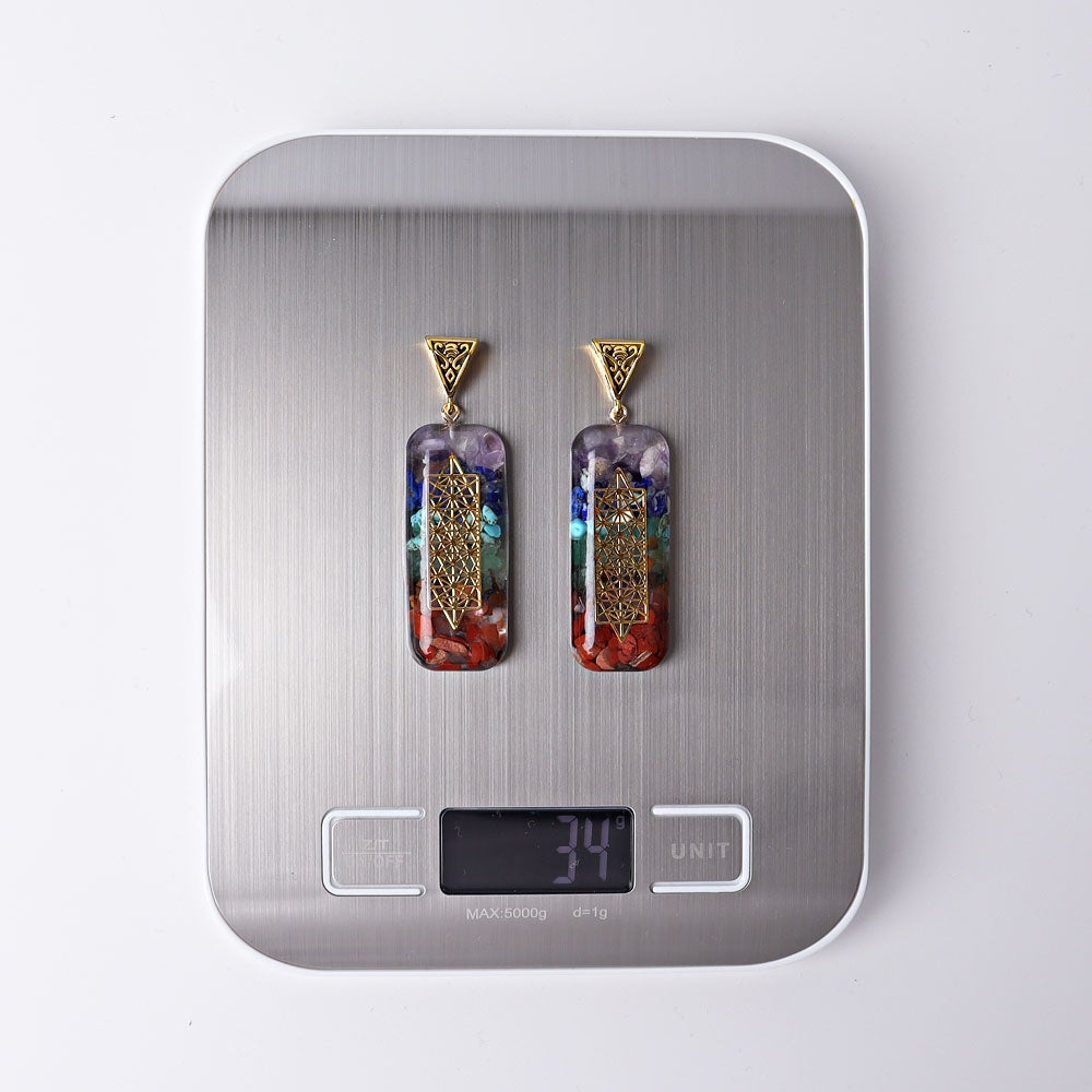 2.2" Chakra Pendant Wholesale Crystals