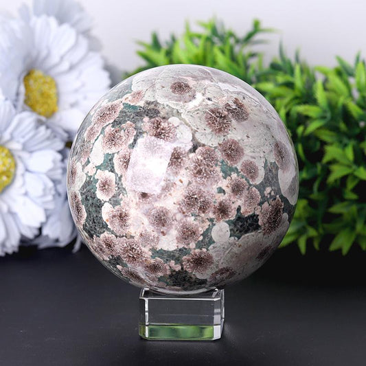 2.5"- 4.0" Firework Agate Sphere Wholesale Crystals