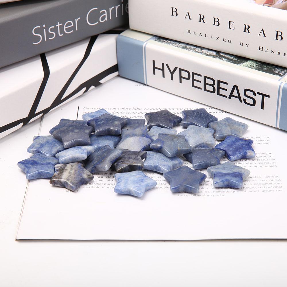 Blue Aventurine Star Carvings Wholesale Crystals