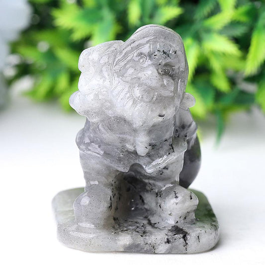2.2" Labradorite Santa Claus Crystal Carvings Wholesale Crystals