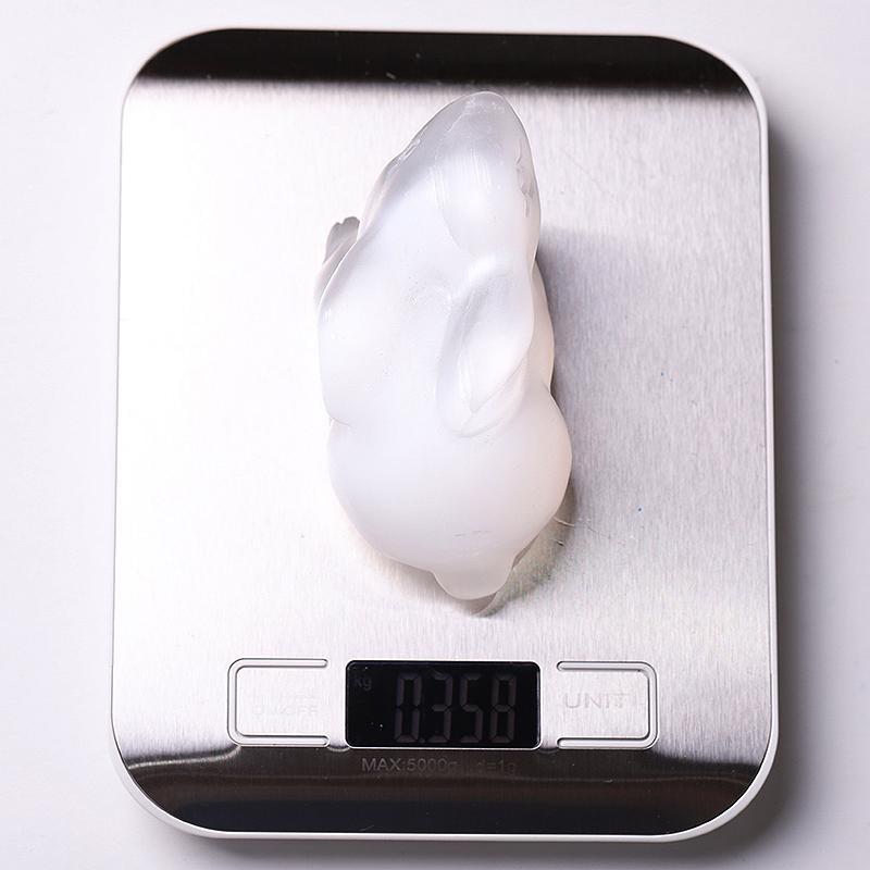 4" Rabbit Selenite Carvings Wholesale Crystals