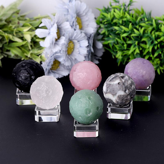 2" Planet Crystal Sphere Wholesale Crystals