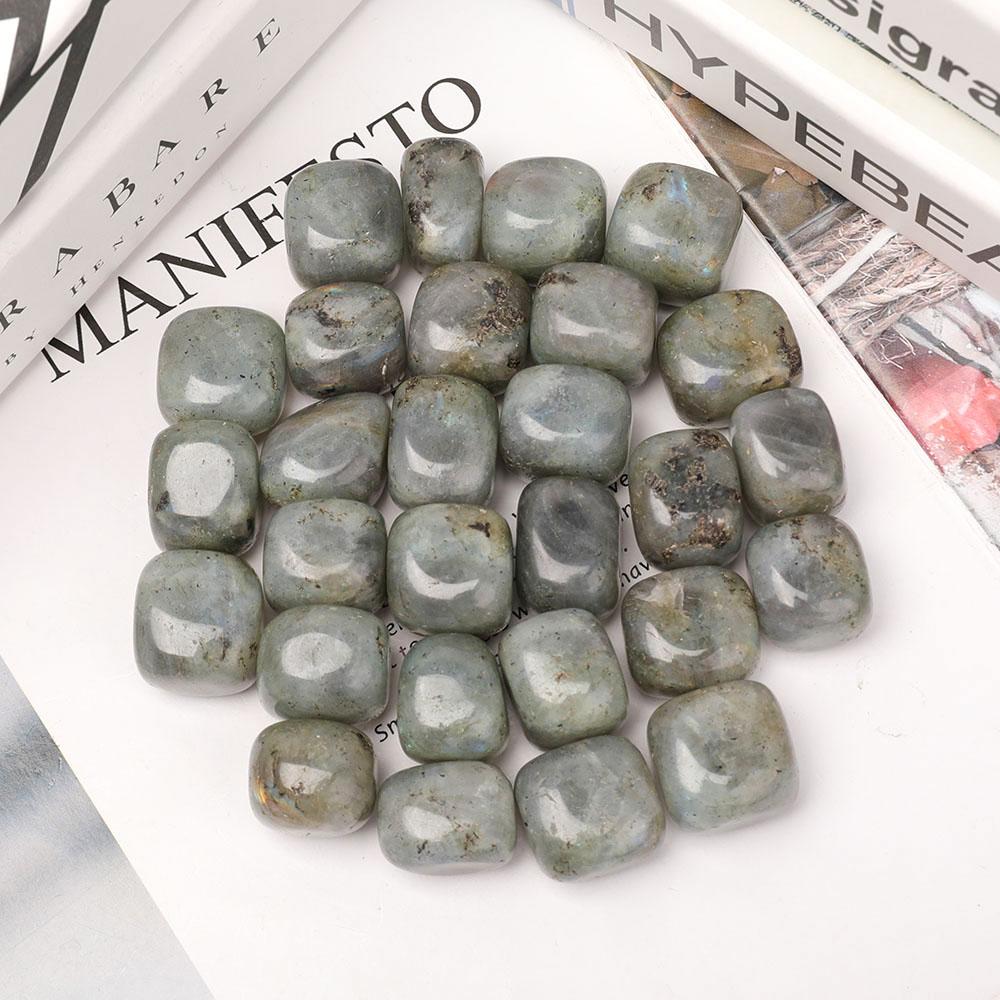 0.1kg Labradorite Cubes Bag Wholesale Crystals