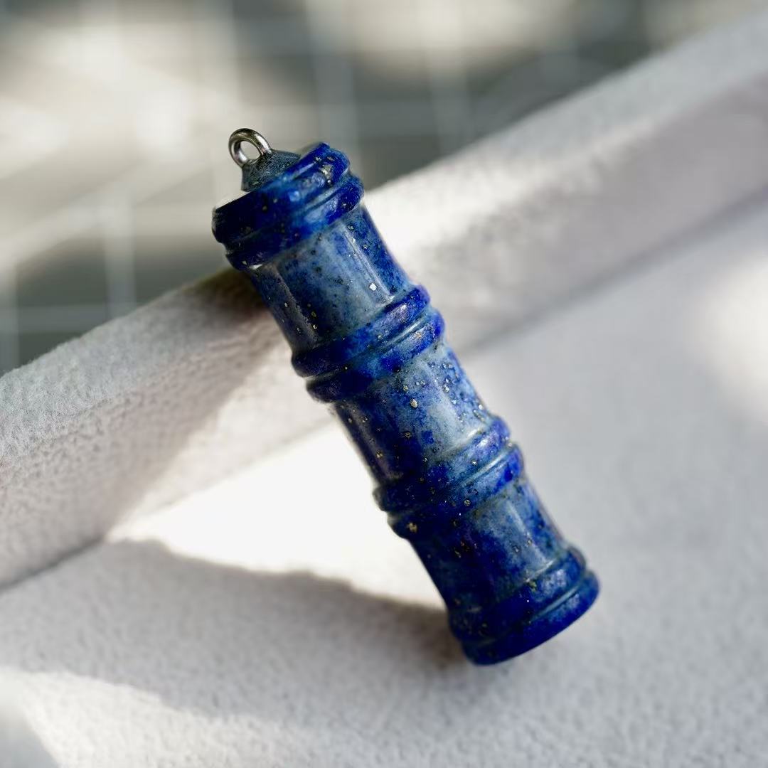 Crystal Bamboo Good Luck Pendant Crystal Healing Bulk Wholesale