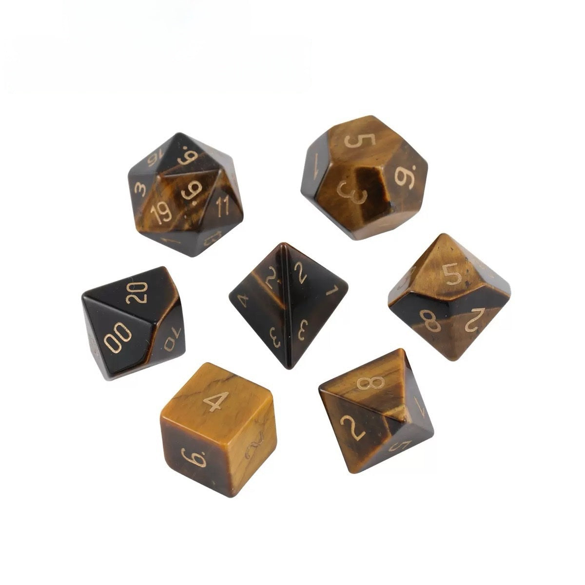 7pcs Crystal Dices Carving Collection Crystal Healing Bulk Wholesale