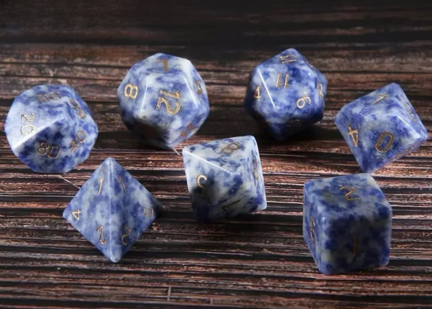 7pcs Crystal Dices Carving Collection Crystal Healing Bulk Wholesale