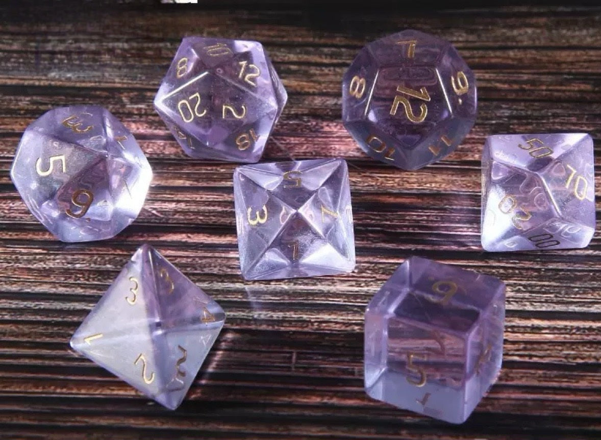 7pcs Crystal Dices Carving Collection Crystal Healing Bulk Wholesale