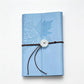 Loose-leaf PU Leather Journal Notebook with Natural Crystal Button Decoration Wholesale