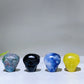 1.0" Crystal Alien Skull Carving for Halloween Wholesale