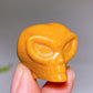 1.0" Crystal Alien Skull Carving for Halloween Wholesale