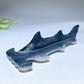 4.8" Taiji Stone Hammerhead Shark Carving Wholesale