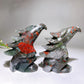 4.8" Africa Blood Stone Eagle Head Carving Crystal Healing Bulk Wholesale