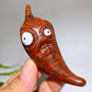 3.2" Natural Gemstone Crystal Chili Carving Wholesale