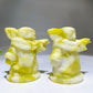 3.1" Natural Gemstone Serpentine Yoda Carving Wholesale