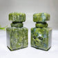 3.5" Natural Serpentine Poison Bottle Carving for Halloween Wholesale