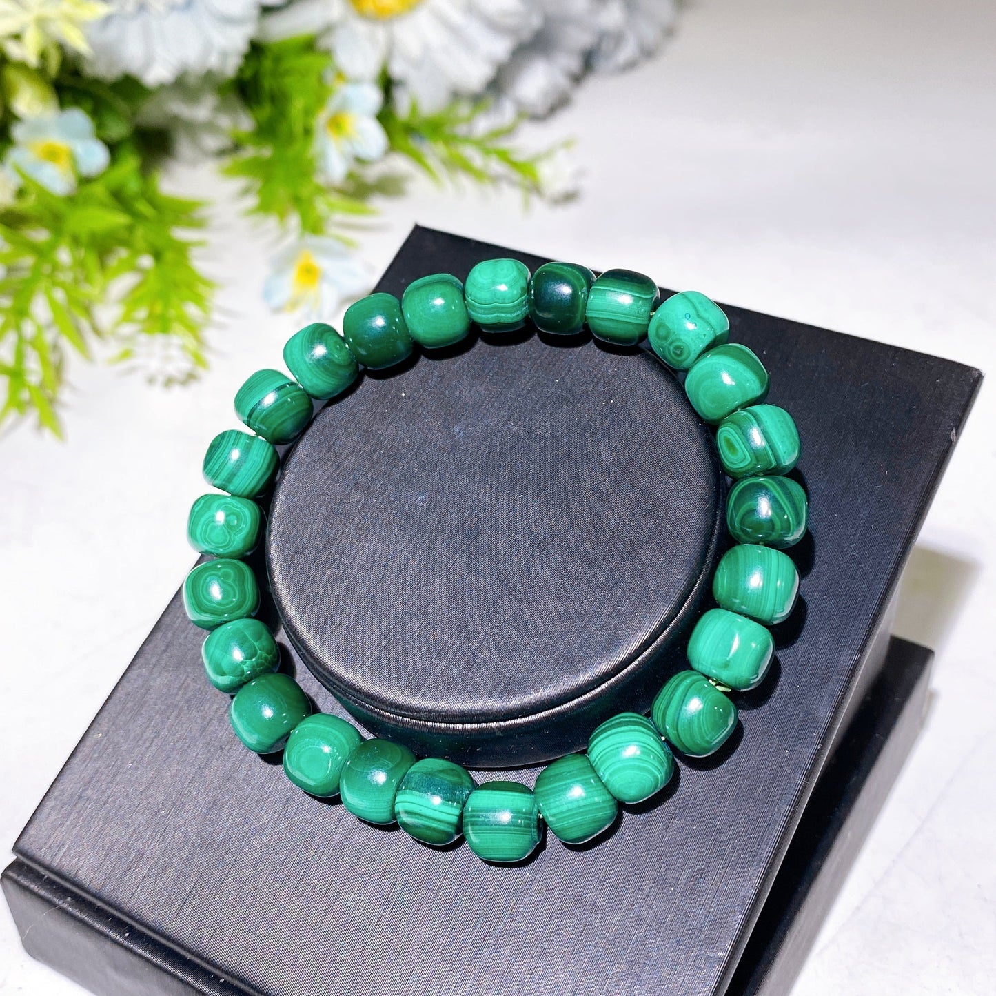 8mm Malachite Bracelet Crystal Healing Bulk Wholesale