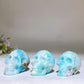 1.9" Hemimorphite Skull Carving Crystal Healing Bulk Wholesale