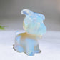 2.3" Natural Crystal Goat Carving Wholesale