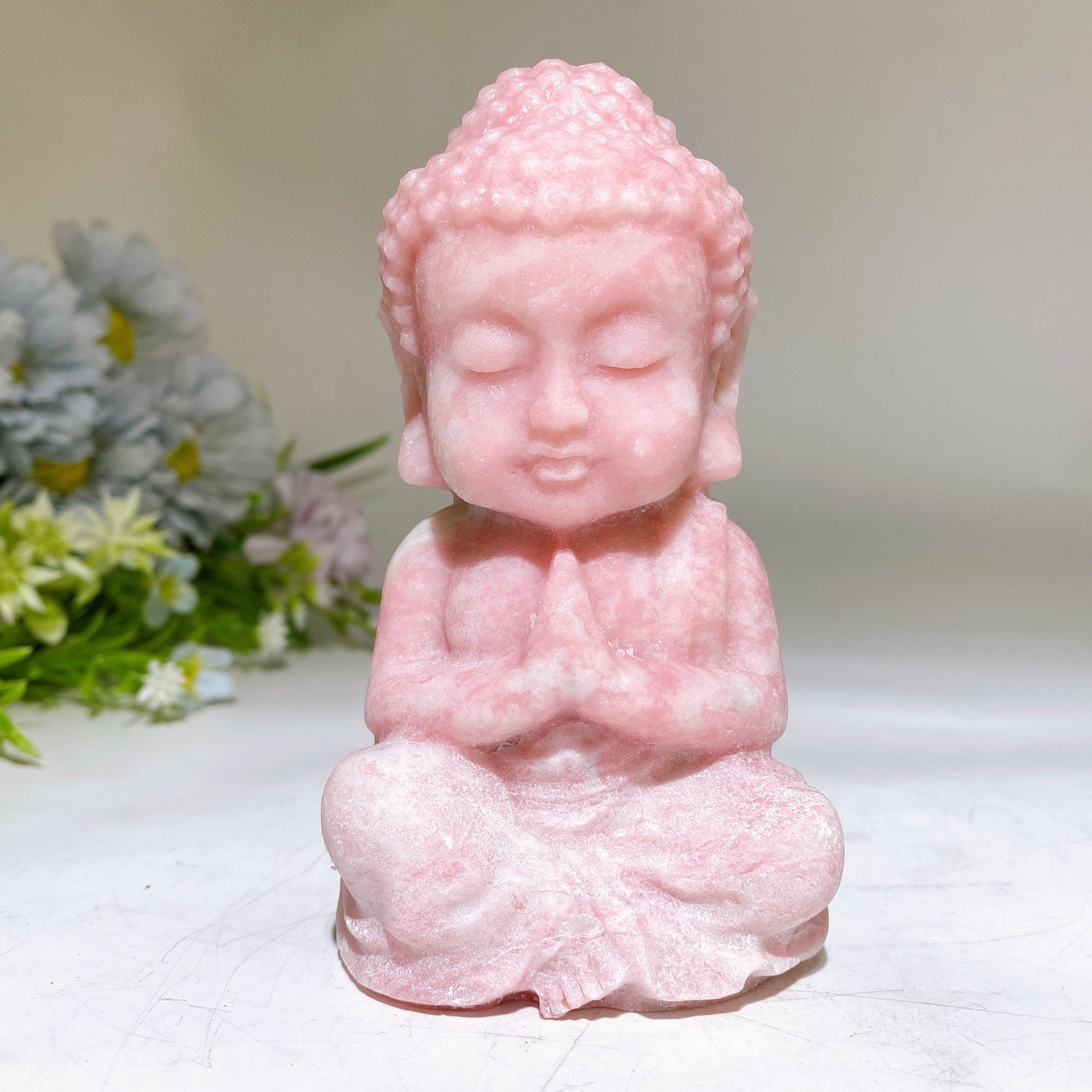 4.5" Crystal Buddha Carving Crystal Healing Bulk Wholesale