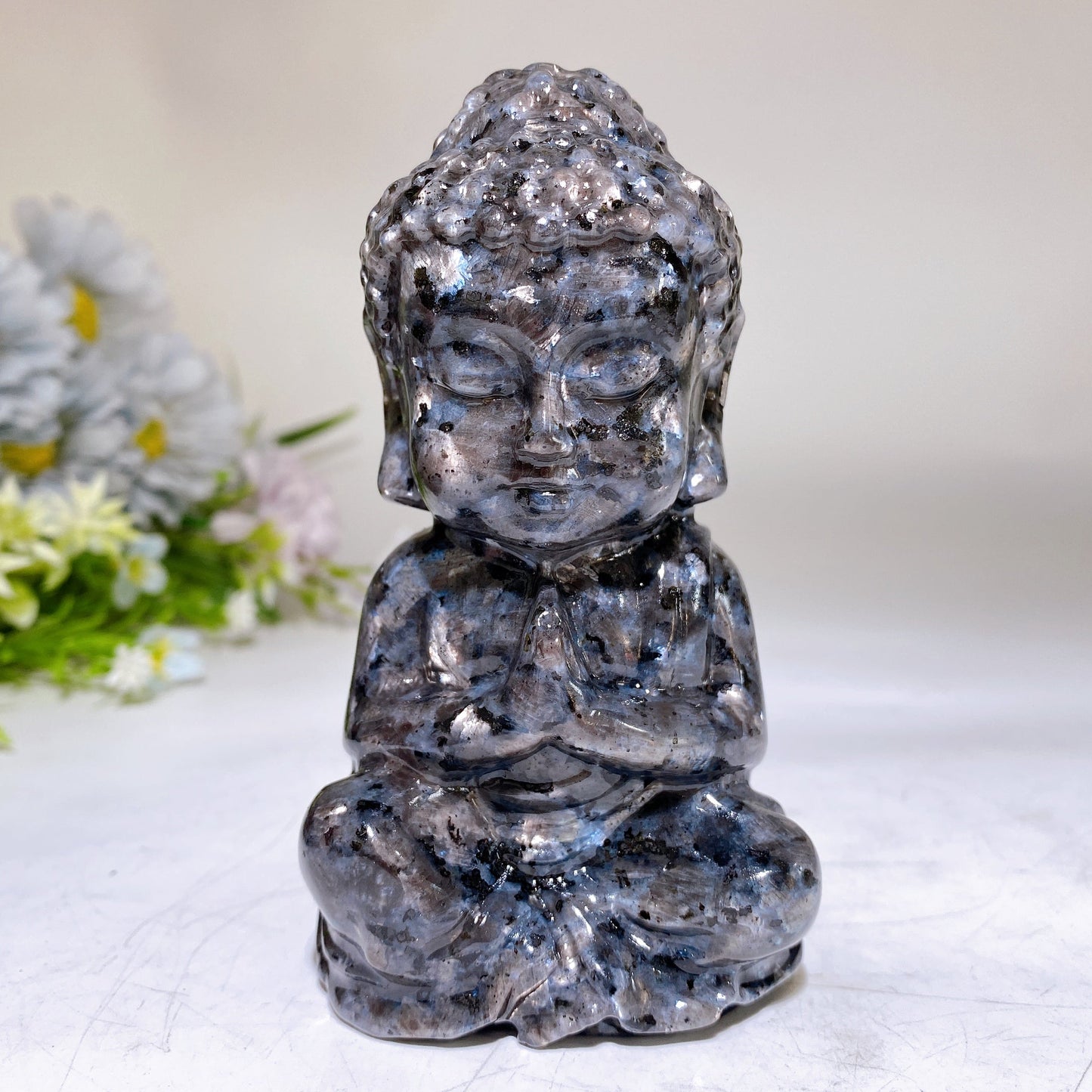 4.5" Crystal Buddha Carving Crystal Healing Bulk Wholesale