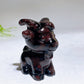 2.3" Natural Crystal Goat Carving Wholesale