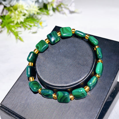 Malachite Bracelet Crystal Healing Bulk Wholesale