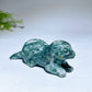 3.5" Natural Gemstone Crystal Beaver Carving  For Gift & Display Wholesale