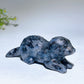 3.5" Natural Gemstone Crystal Beaver Carving  For Gift & Display Wholesale