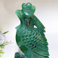 30cm Large Unique Green Aventurine Parrot Carving Crystal Healing Bulk Wholesale
