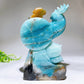 Hand Carved Unique Natural Caribbean Calcite Parrot Peony Cloud Free Form Wholesale
