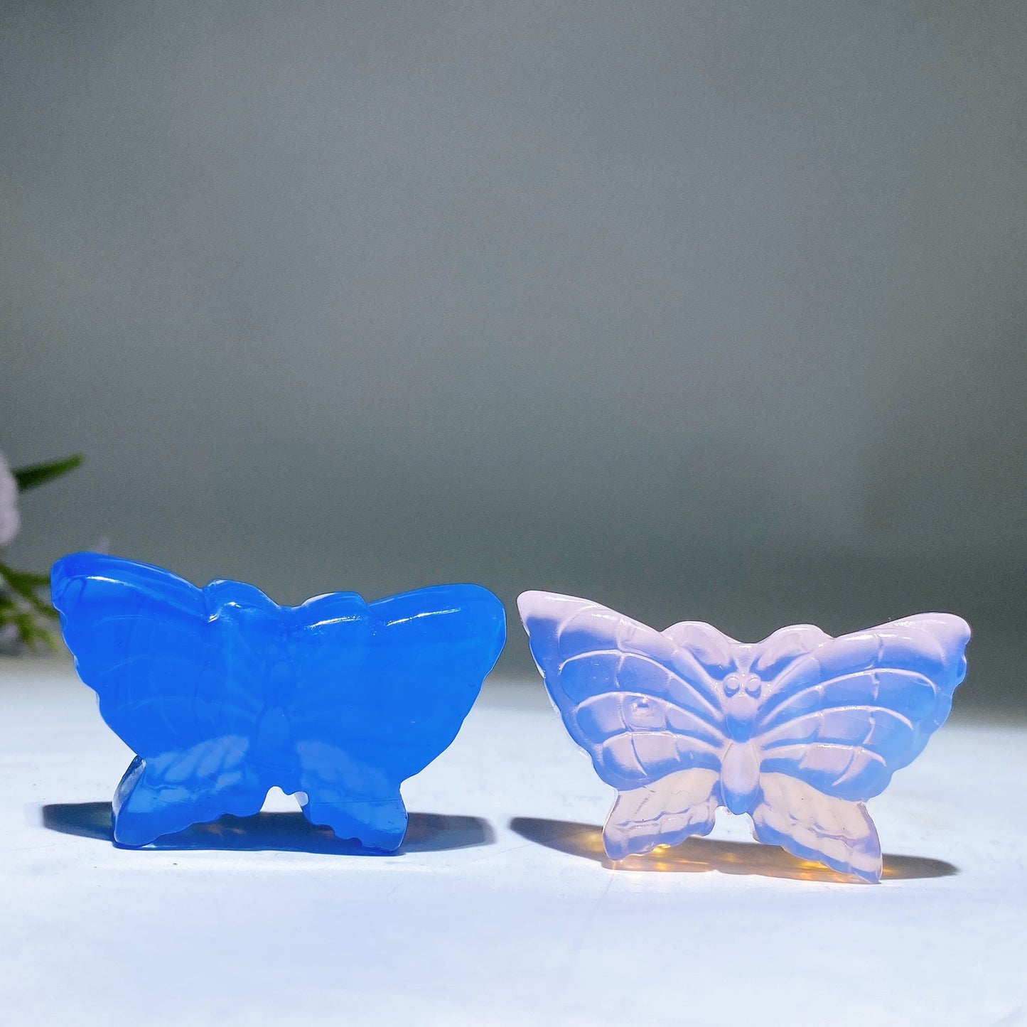 1.9" Opalite Butterfly Carving Crystal Healing Bulk Wholesale