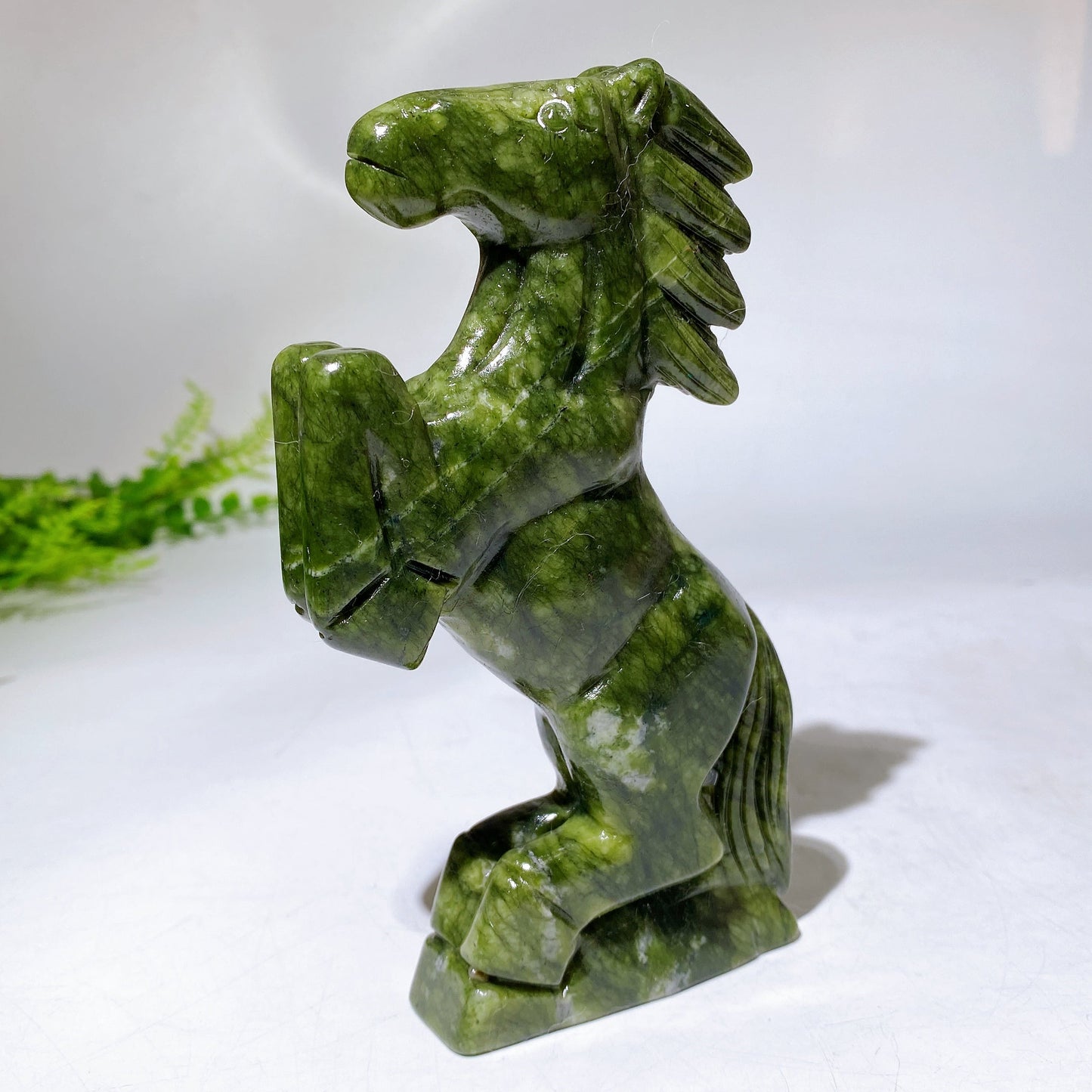 15cm Natual Gemstone Horse Carving Wholesale