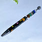 Twist Ballpoint Pen with Natural Crystal Beads for Halloween Christmas Wholesale