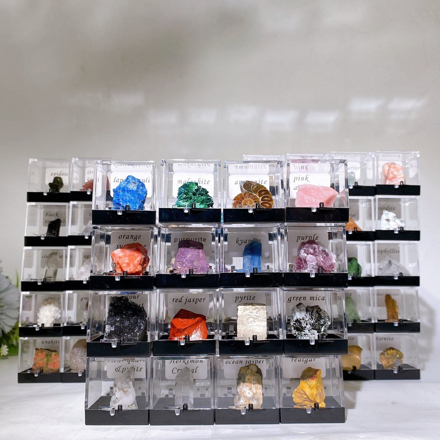 72pcs Boxes Specimen Collection Crystal Healing Bulk Wholesale