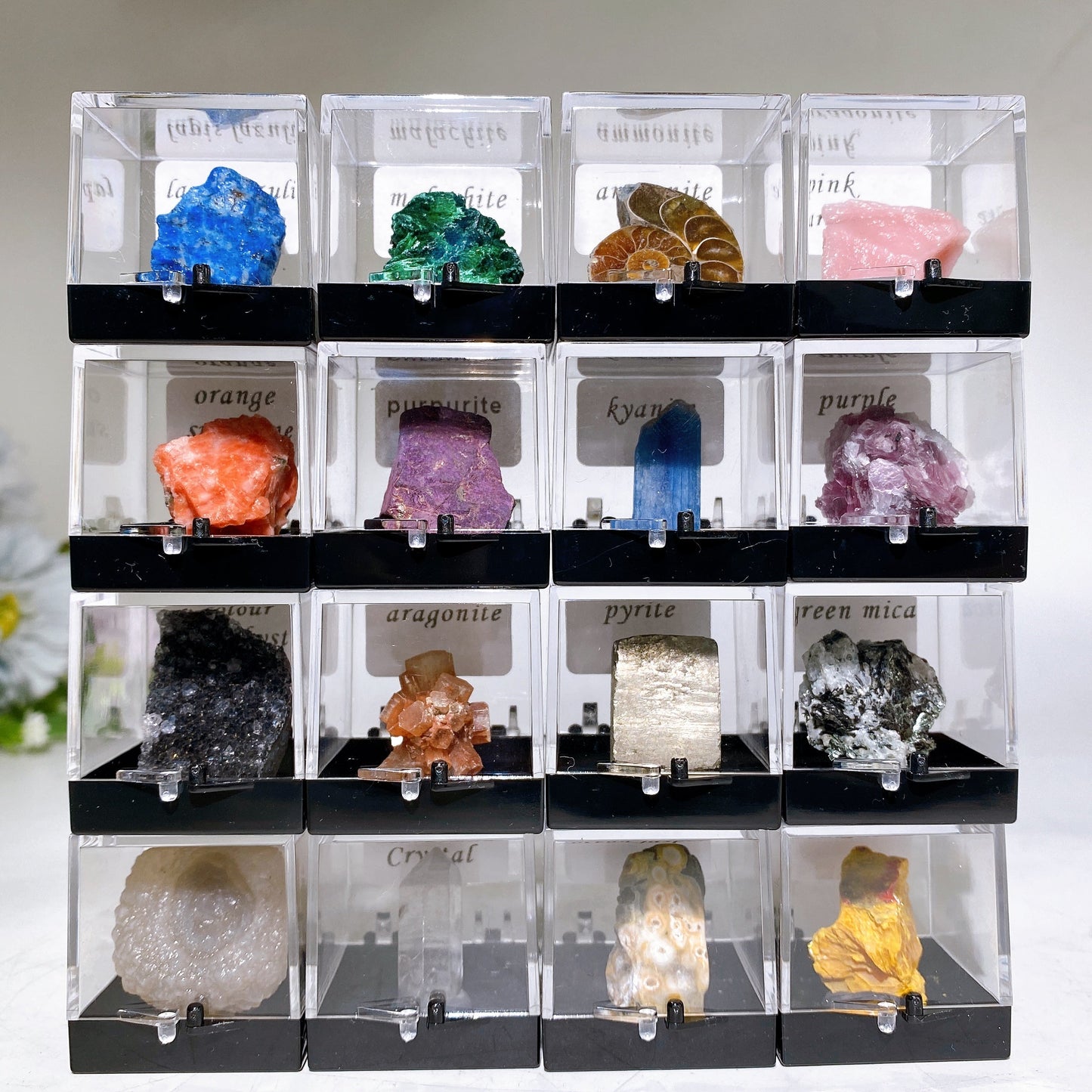72pcs Boxes Specimen Collection Crystal Healing Bulk Wholesale