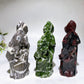 6.0" Crystal Chameleon Carving Crystal Healing Bulk Wholesale