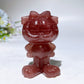 3.1" Crystal Garfield Carving Crystal Healing Bulk Wholesale
