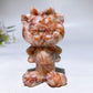 3.1" Crystal Garfield Carving Crystal Healing Bulk Wholesale