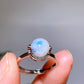 Cooper Silver Plated Crystal Ring Crystal Healing Bulk Wholesale
