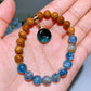 8mm Kyanite with Jade & Wood Bracelet Crystal Healing Bulk Wholesale